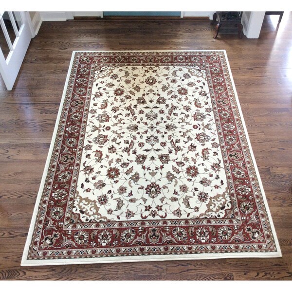 Admire Home Living Amalfi Ivory Brick Area Rug 7 9 X 11 Admire Home Living Amalfi Ivory Brick Area Rug 7 X27 9 X