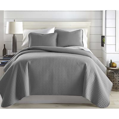 Size California King Grey Quilts Coverlets Find Great Bedding