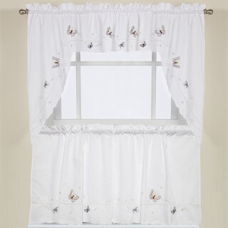 Monarch Butterfly Kitchen Tier Curtain NEW 