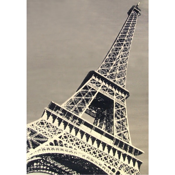 Paris Tower Area Rug by Greyson Living - 5'3" x 7'6"