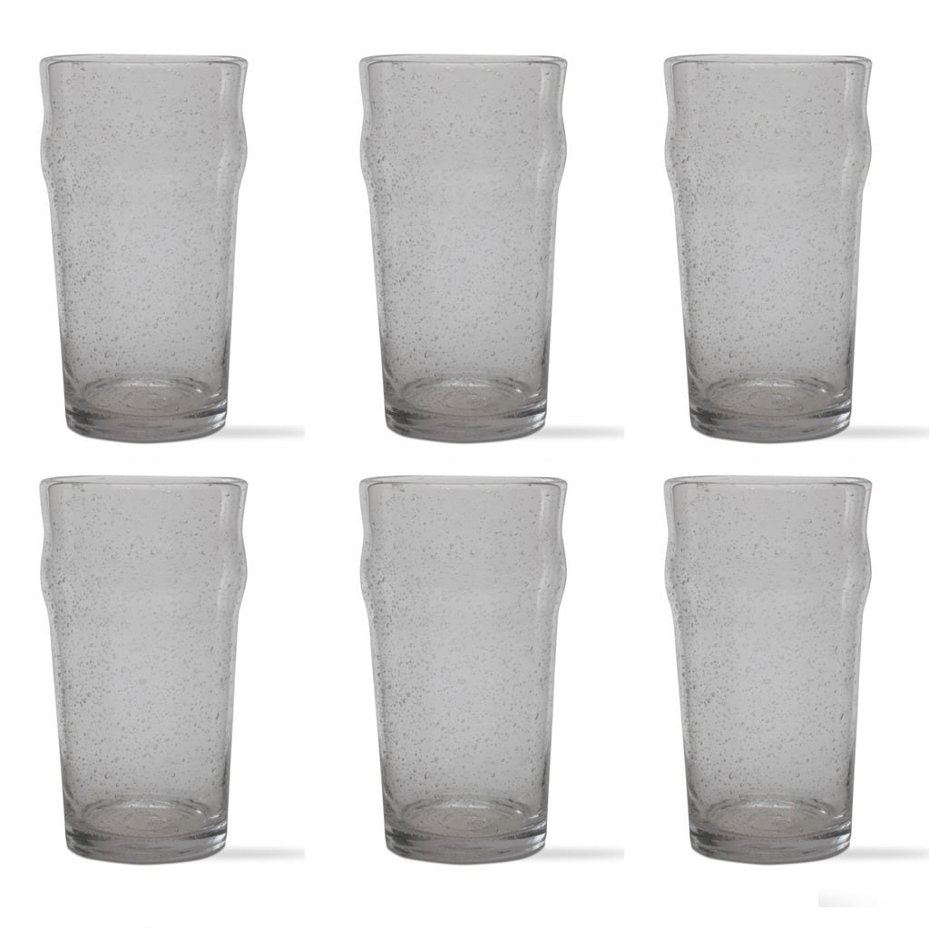 Tag Bubble Glass Clear Tulip Pilsner (Set of 6)