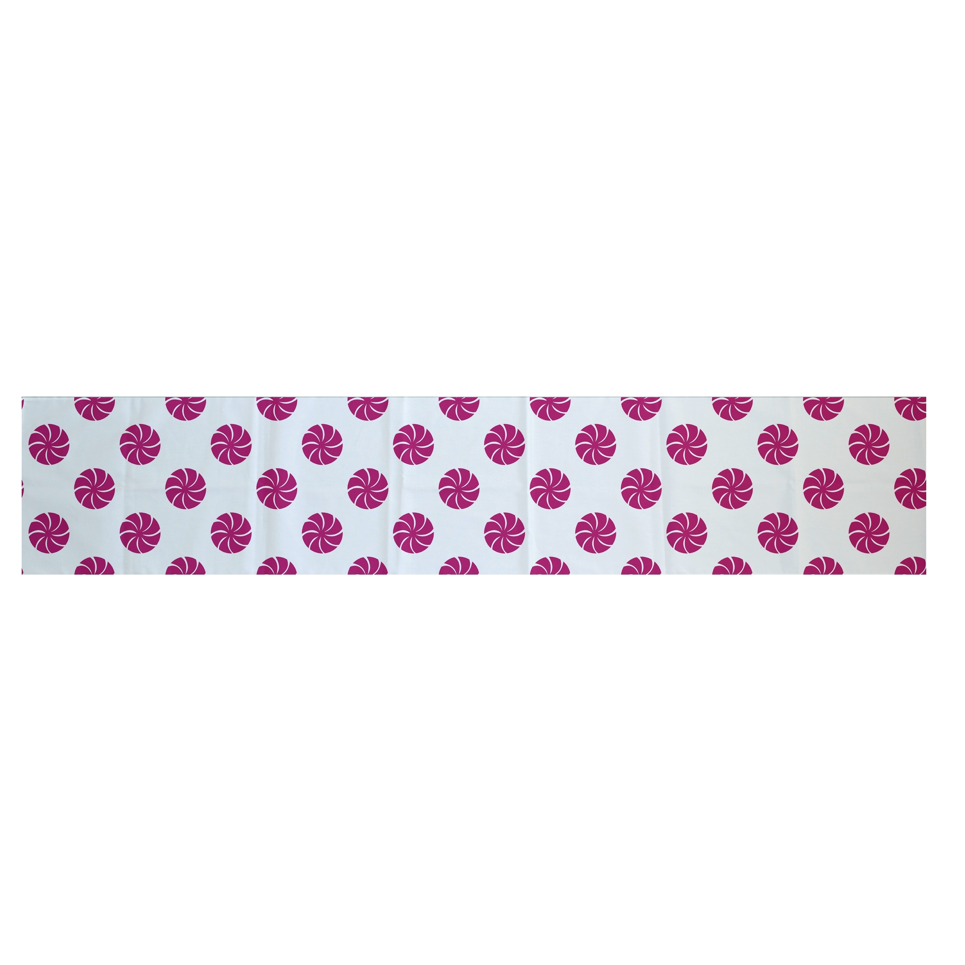 Red Grey Green Decorative Holiday Geometric Print 16 X 90 Decorative Holiday Geometric Print