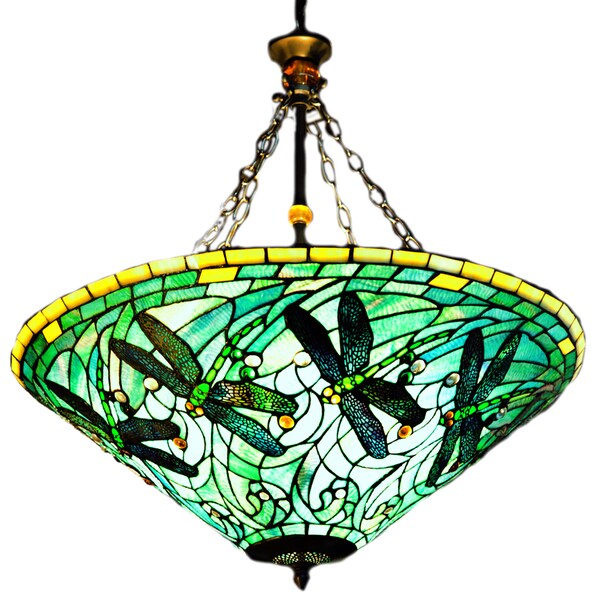 Tiffany style store dragonfly hanging lamp