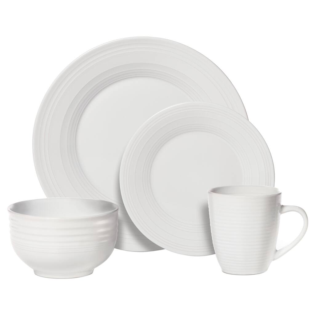 Pfaltzgraff Everyday Sierra White 16-piece Dinnerware Set