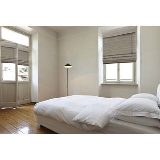 Blinds Shades For Less Lewis Hyman Chesapeake Collection Driftwood Bamboo Roman Shade