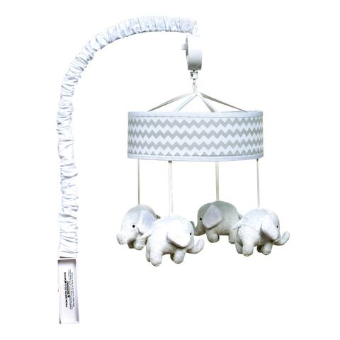 Trend Lab Dove Grey Chevron Mobile