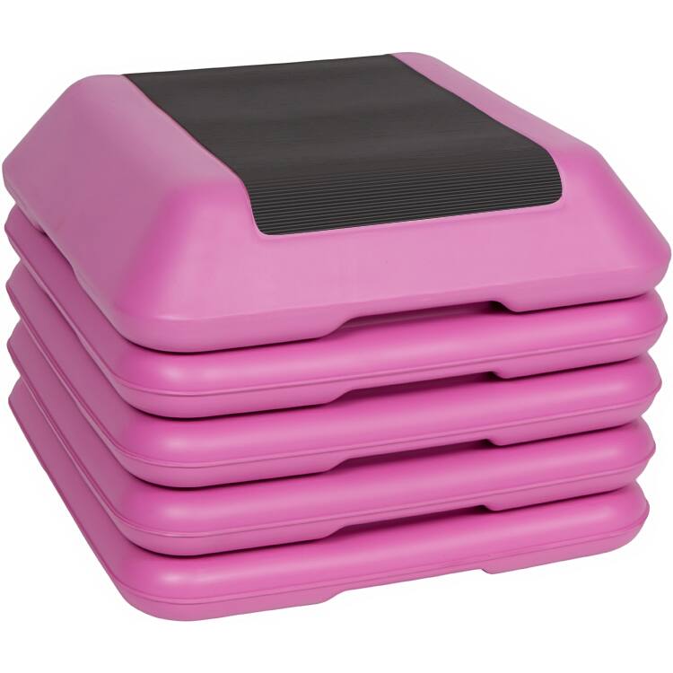 Pink High Step Work Out Training Device (Set of 4 Risers)