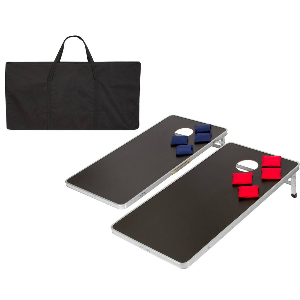 Trademark Innovations Case for Black Cornhole