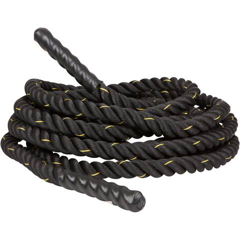 40-foot Battle Rope Strength and Core Traning