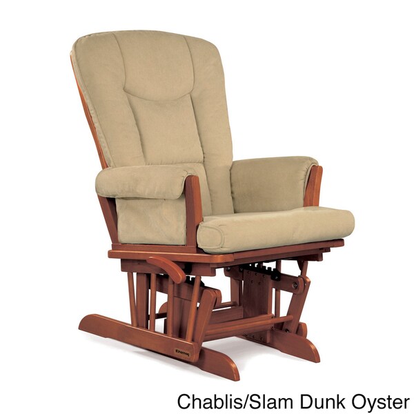 glider rocker with locking mechanism