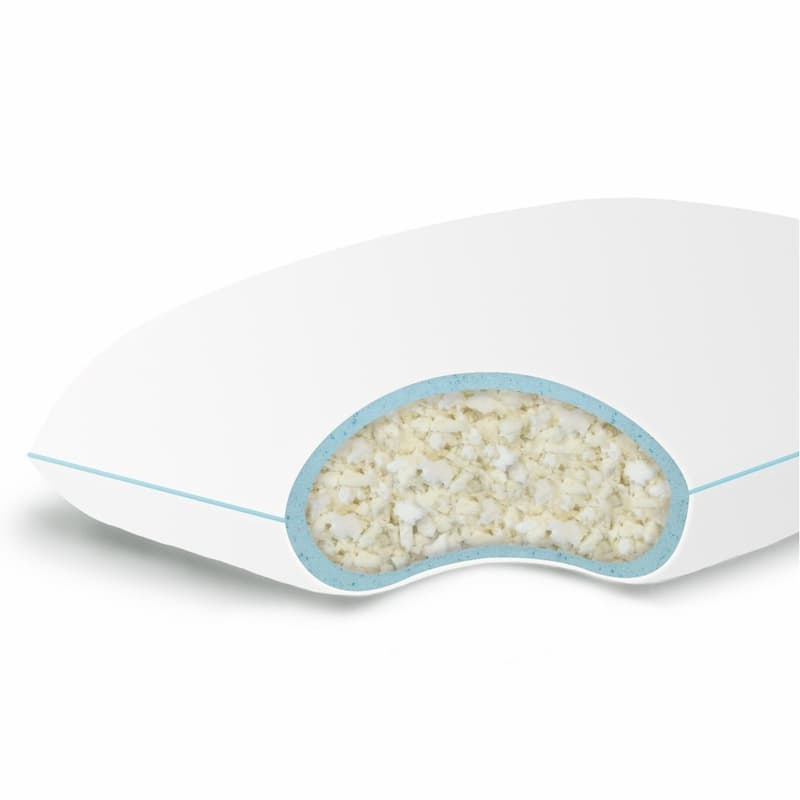 Linenspa Essentials Gel Infused Shredded Memory Foam Pillow