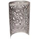 preview thumbnail 3 of 1, Handmade Artisan Recycled Aluminum Wall Sconce (Morocco)