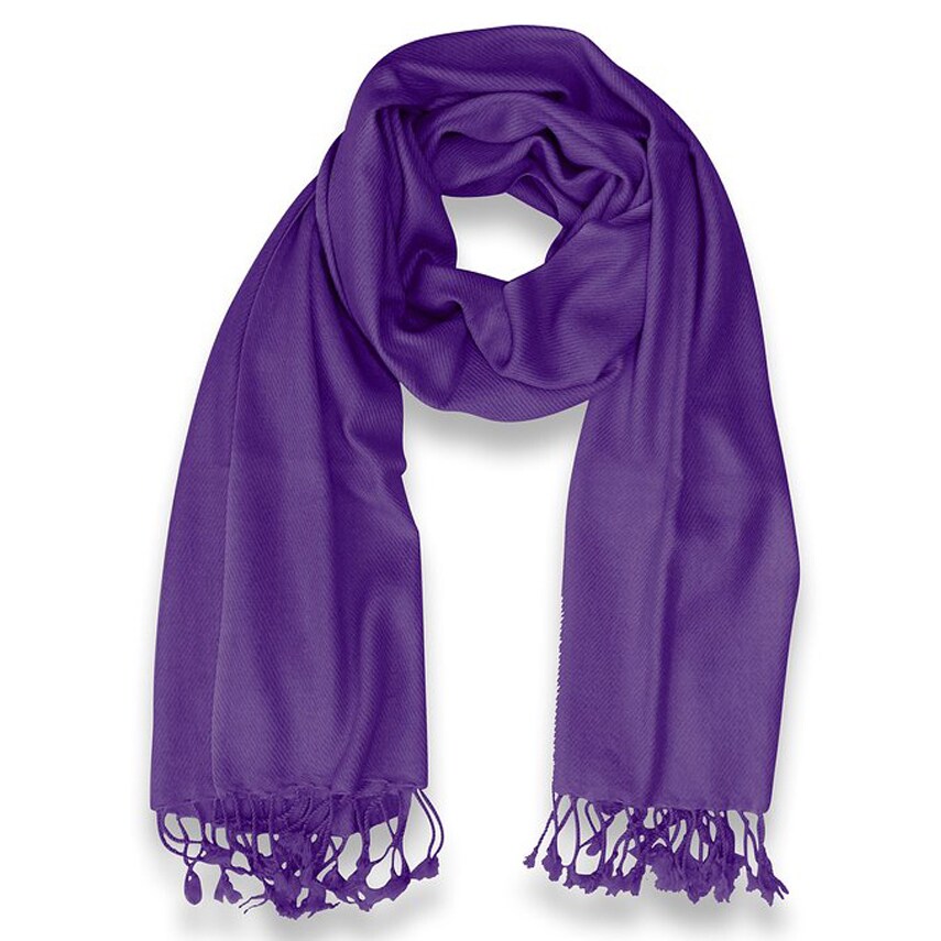 purple cashmere wrap