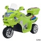 preview thumbnail 2 of 4, 3 Wheel Motorcycle Battery Powered Ride on Toys Lime