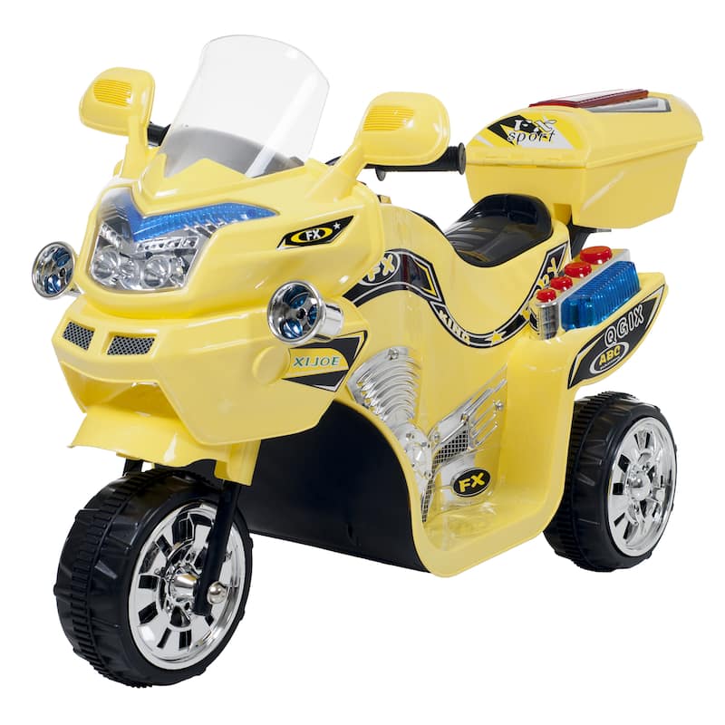 Ride on Toy, 3 Wheel Motorcycle for Kids, Battery Powered Ride On Toy by Lil' Rider - Boys & Girls