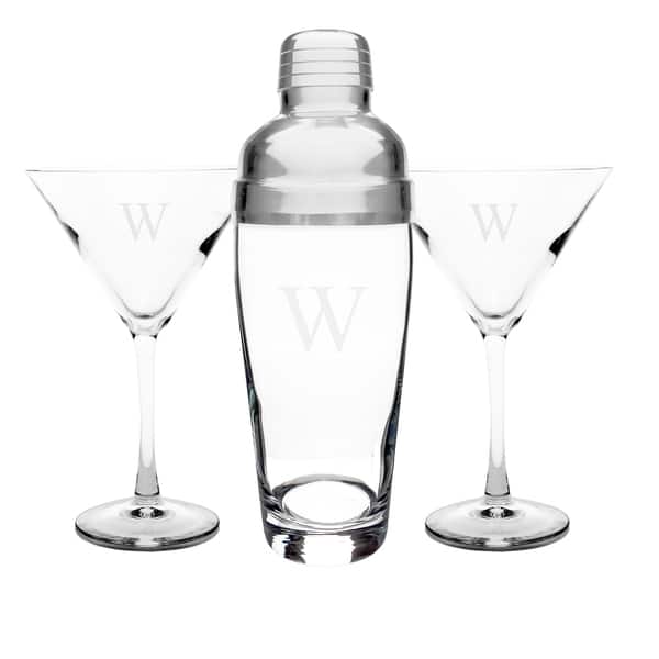 Martini Set with 4 Glasses & Shaker