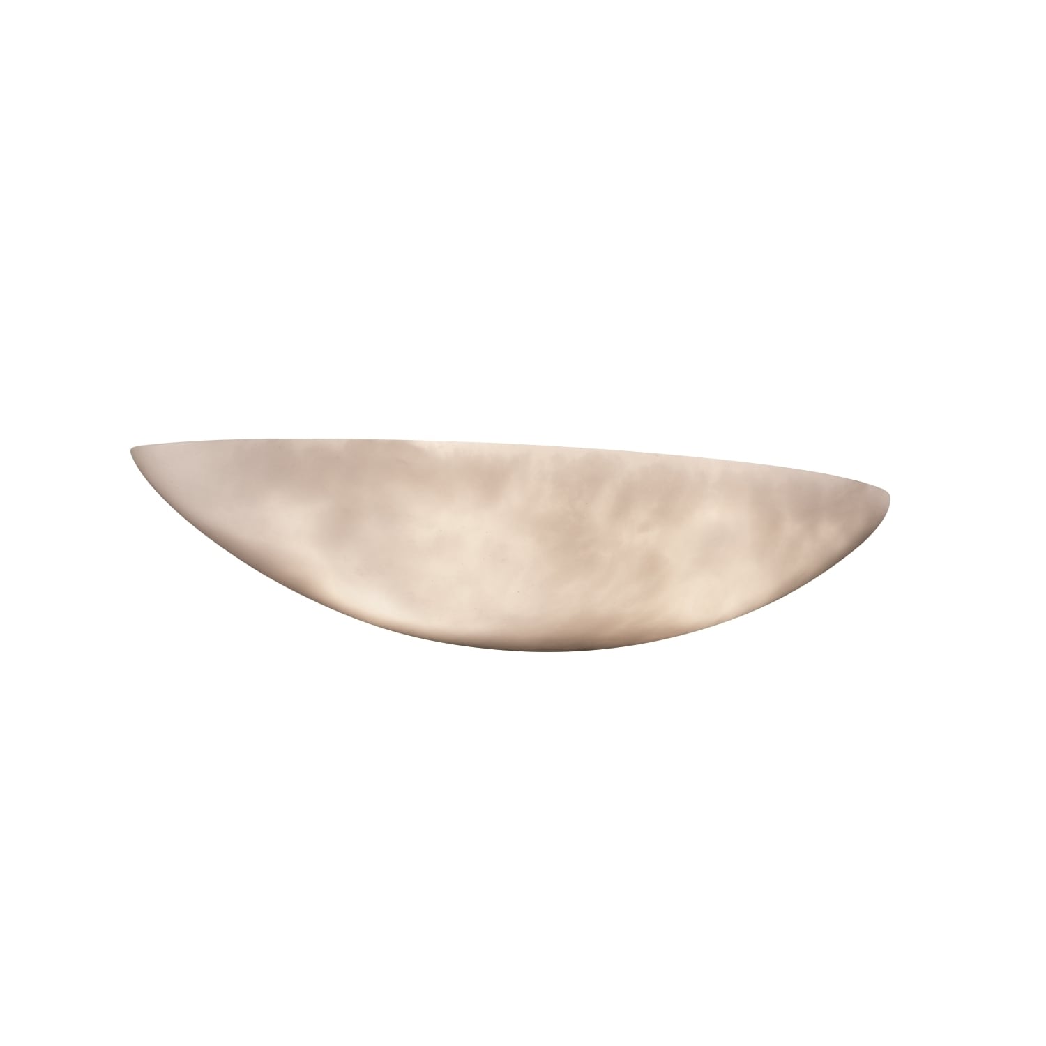 Justice Design Clouds ADA Small Sliver Wall Sconce