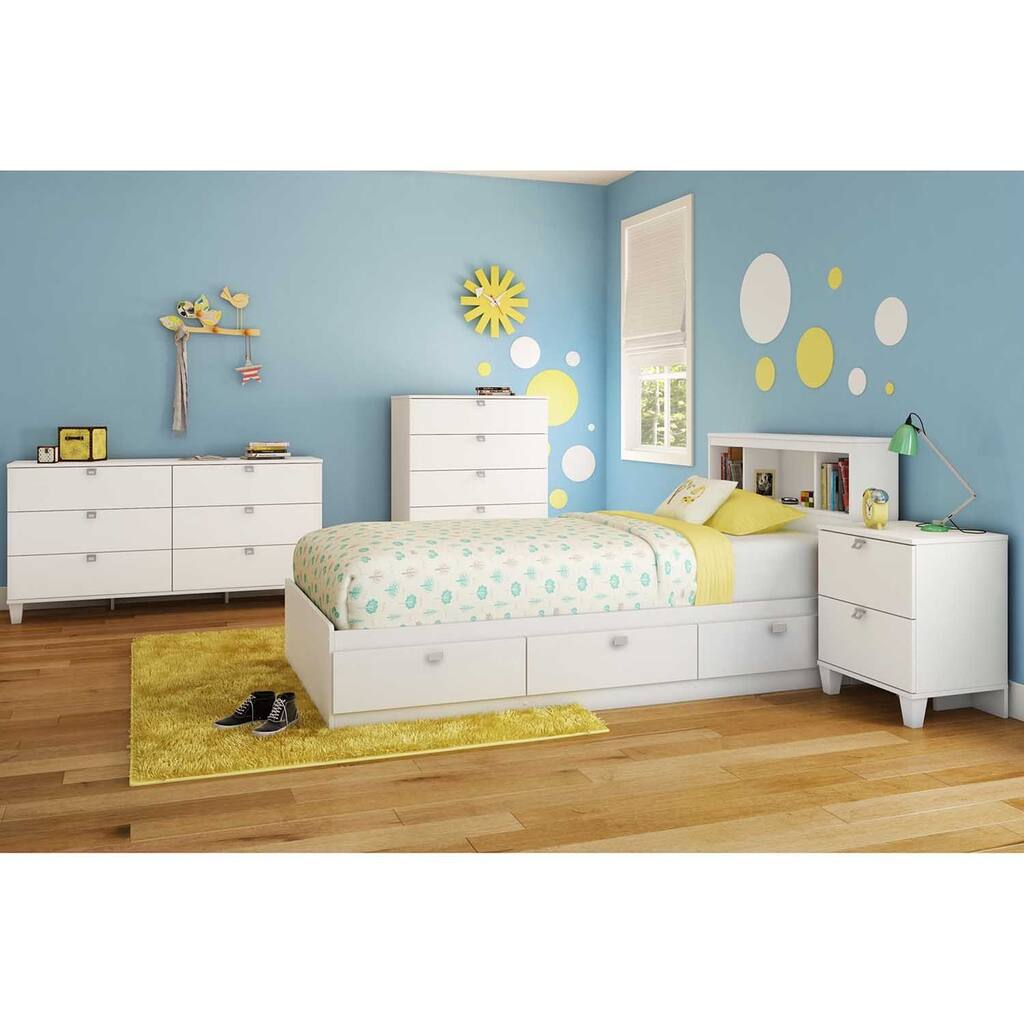 South Shore 39-inch Karma Twin Bookcase Headboard