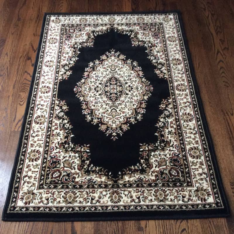Admire Home Living Amalfi Traditional Oriental Medallion Area Rug