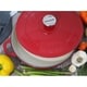 preview thumbnail 4 of 4, Cast Iron Lidded Braiser-1.8 quart, Red