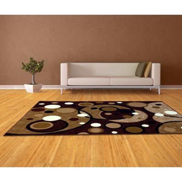 LYKE Home Sevyn Brown Area Rug - 8' x 10'