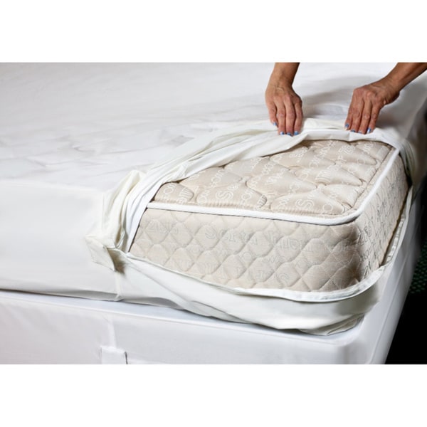 Bed Bug  Waterproof Mattress Cover Zippered Encasement King Size 76 x 80 16 
