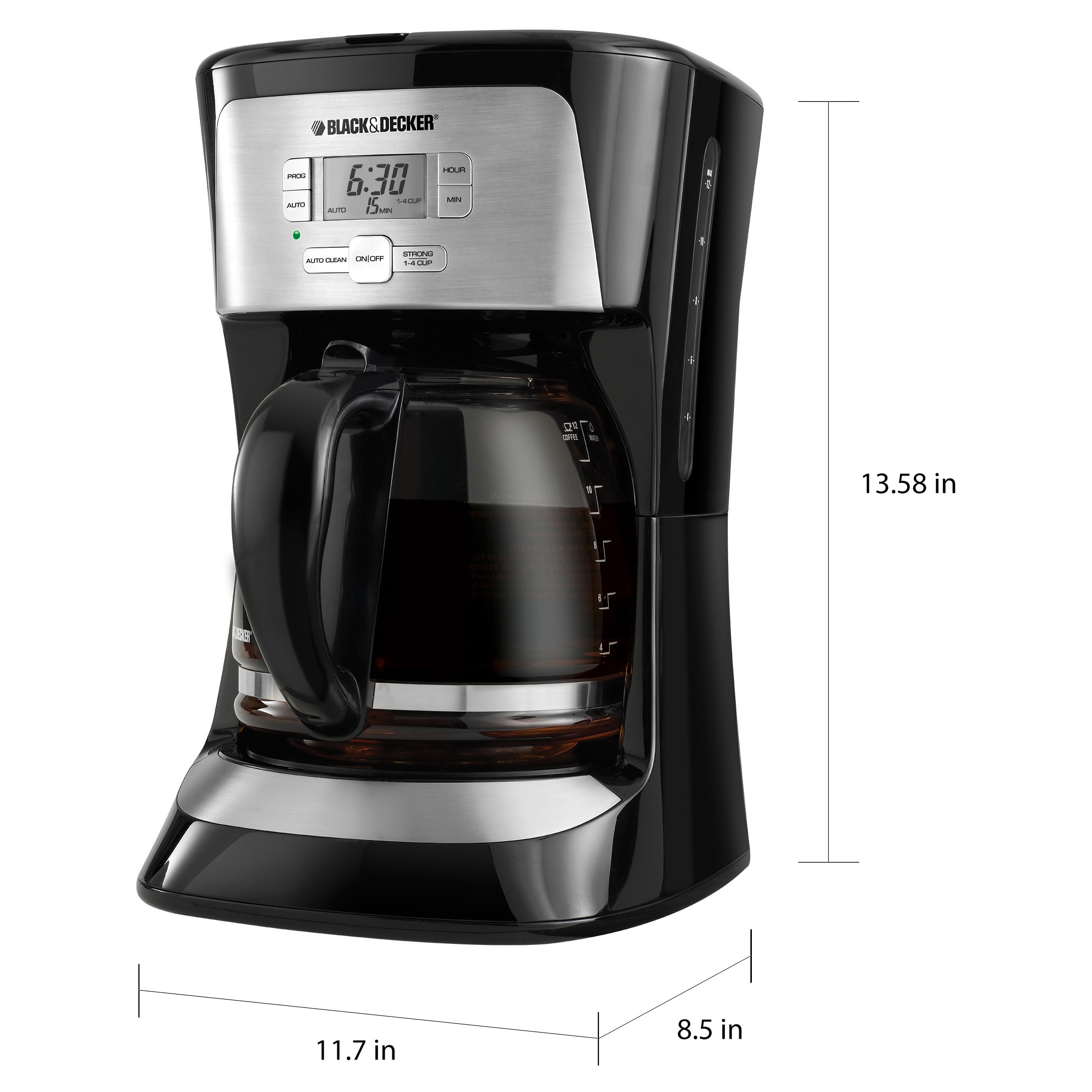 12-Cup Programmable Coffee Maker 