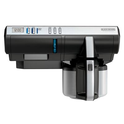 Black & Decker SCM2000BD Black 8-cup Spacemaker Programmable Thermal Coffeemaker