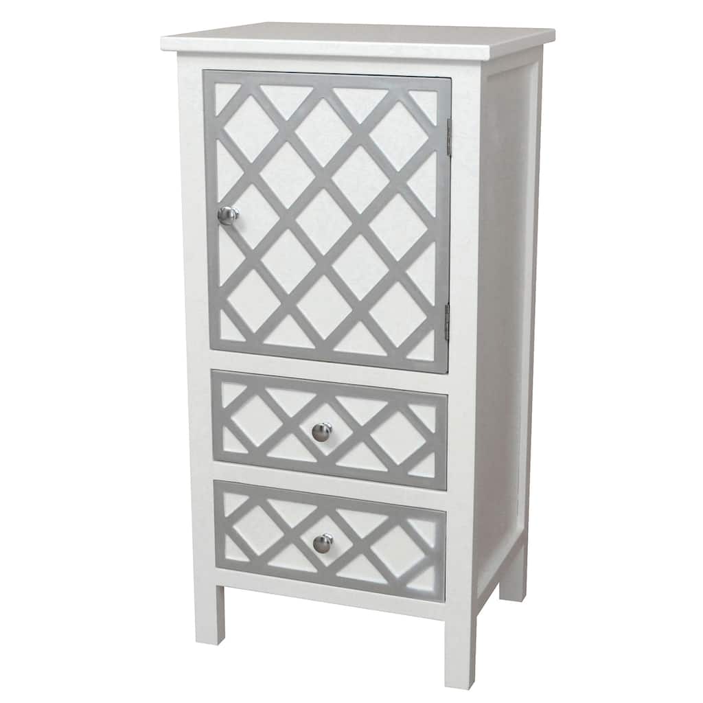 Gallerie Decor Trellis Accent Cabinet