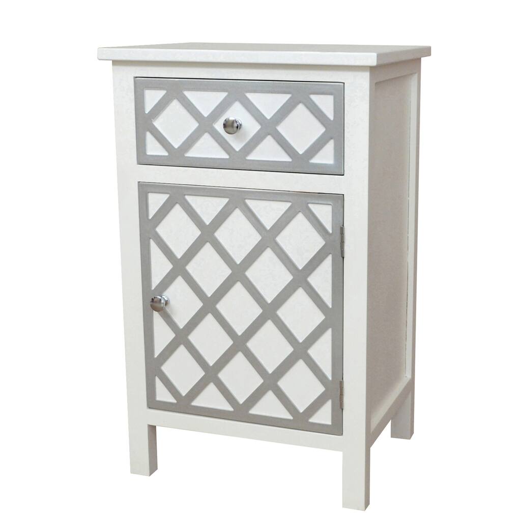 Gallerie Decor Trellis Accent Cabinet