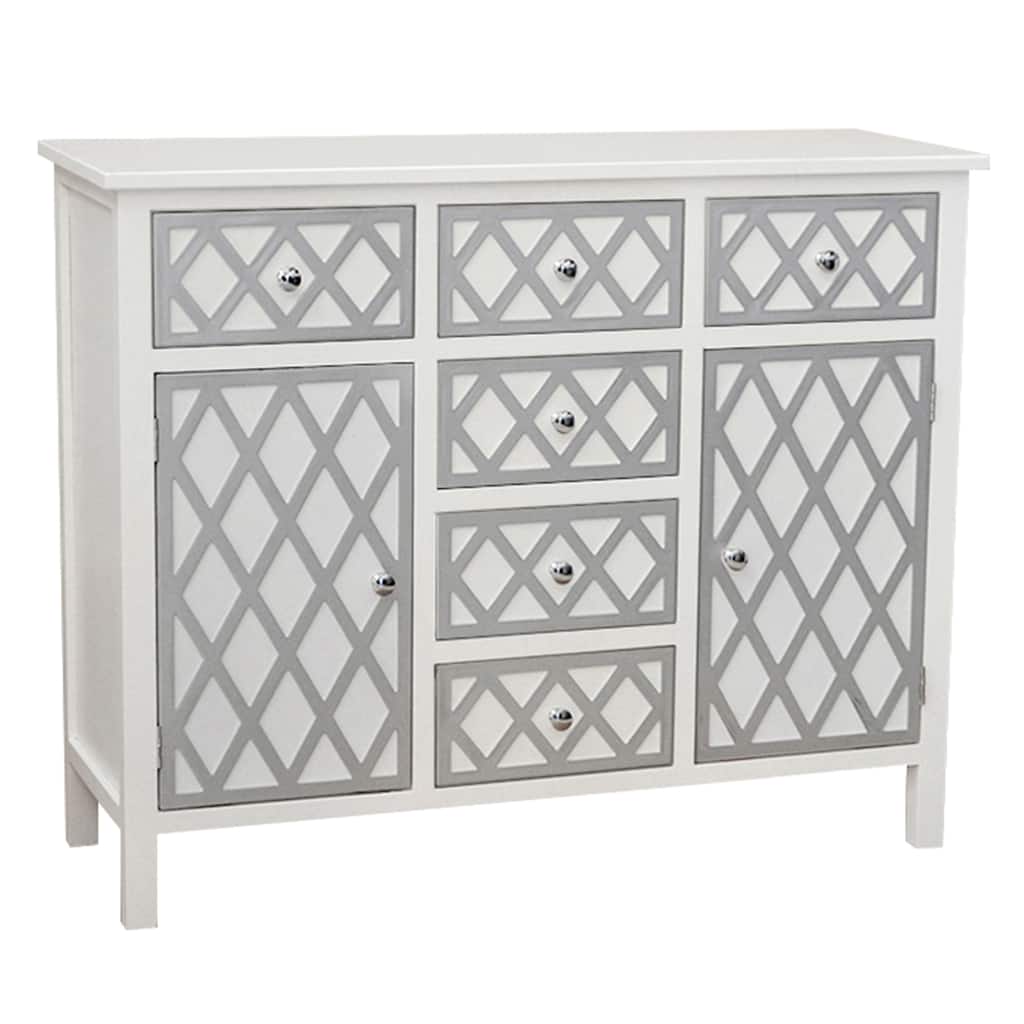 Gallerie Decor Trellis Accent Cabinet