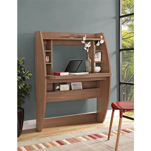 Shop Ameriwood Home Jace Wall Mounted Desk On Sale Overstock
