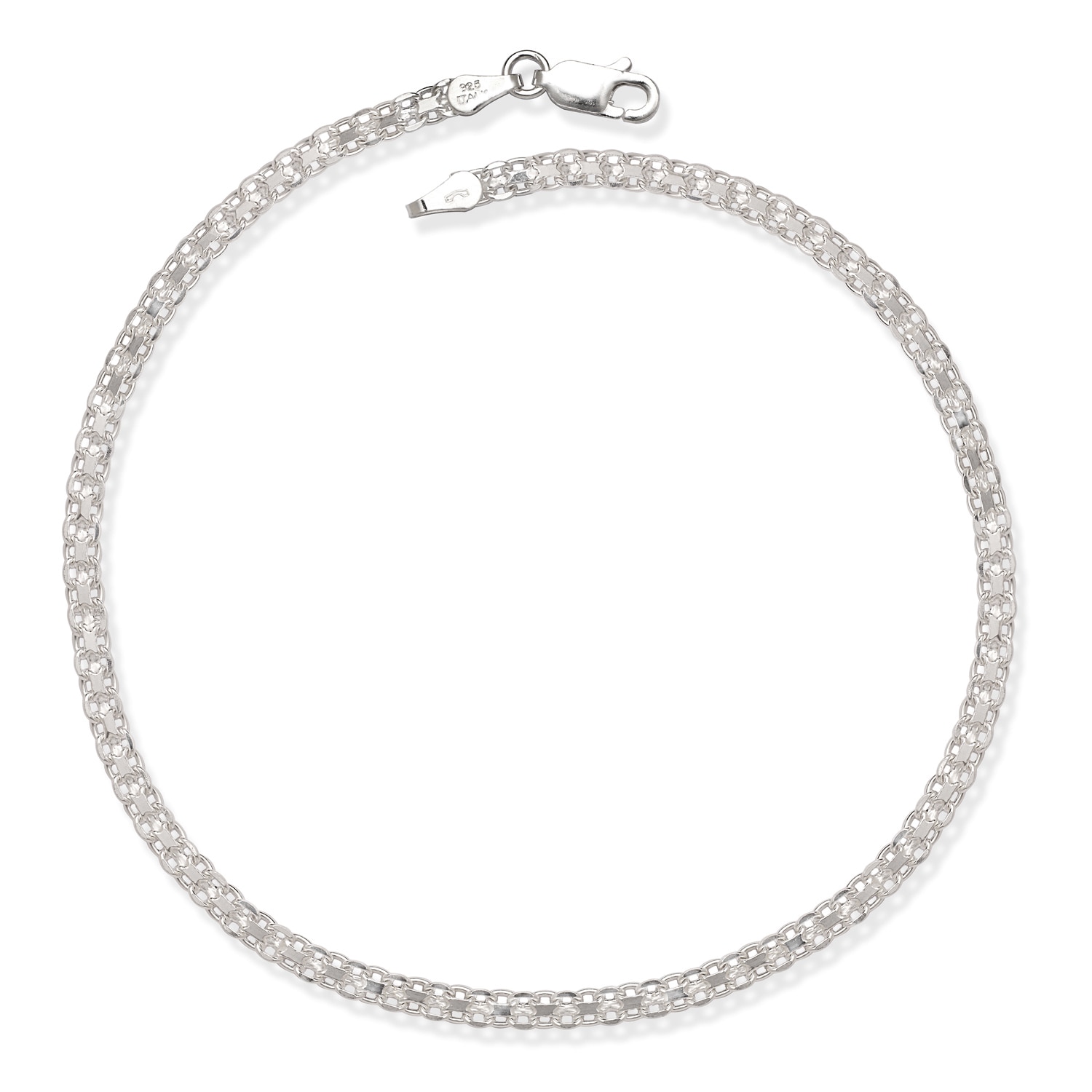 12 inch sterling silver anklets