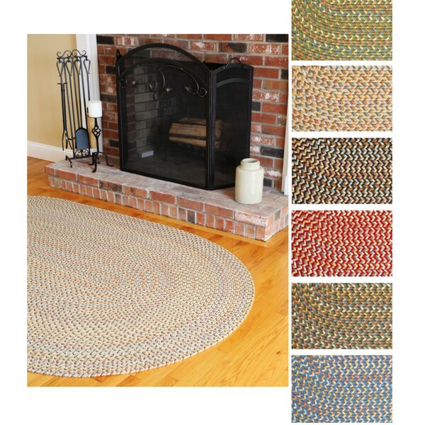 Shop Cozy Cove Indoor/Outdoor Oval Braided Rug (2' x 3') by Rhody Rug