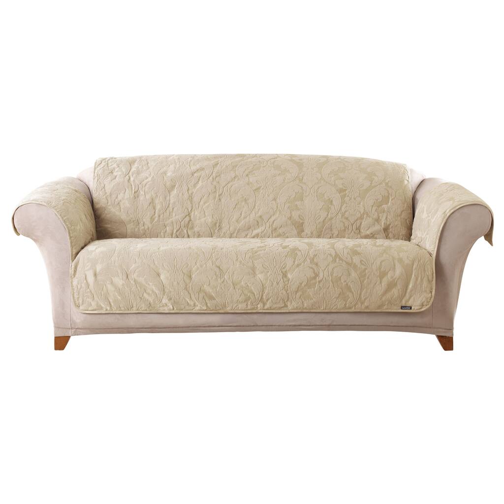 Sure Fit Matelasse Sofa Pet Cover
