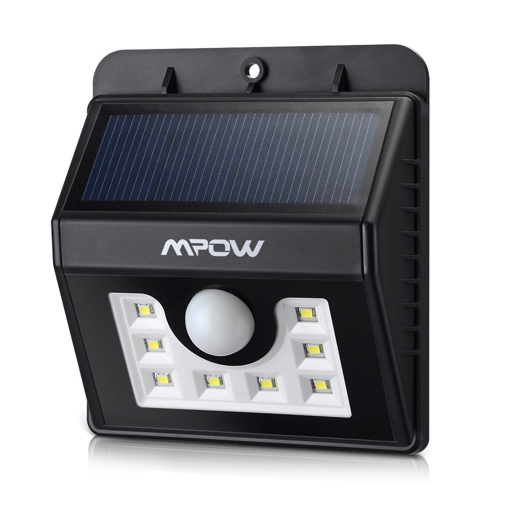 Mpow Solar Powerd Light Wireless LED Security Motion Sensor Light