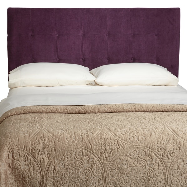 Humble + Haute Stratton King Plum Upholstered Headboard   17358458