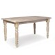 Grain Wood Furniture Valerie 63-inch Solid Wood Dining Table - Thumbnail 6