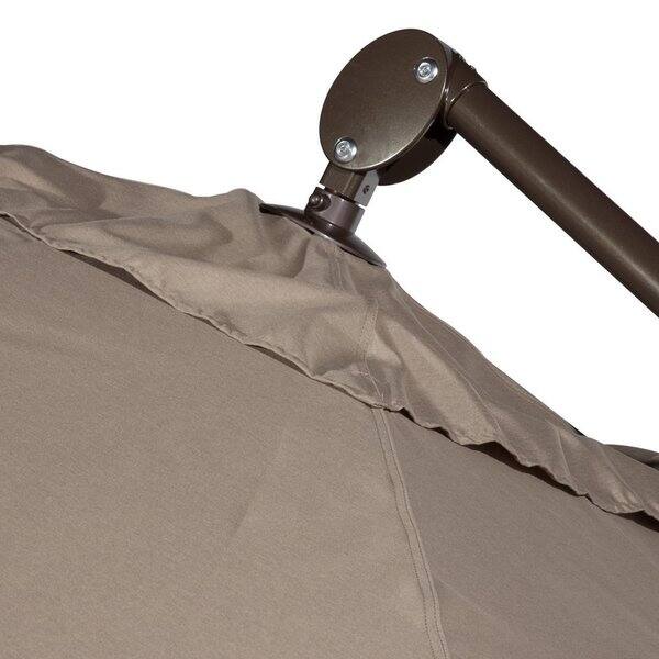 Shop Abba 10 Foot Deluxe Square Offset Cantilever Patio Umbrella Overstock 10240866