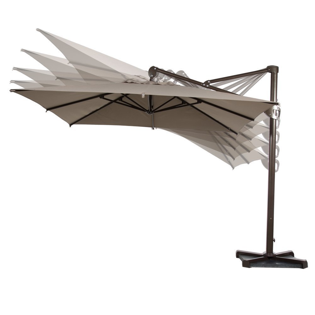 alternative to patio umbrella Half patio umbrella - alternative to an awning?