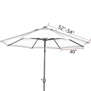 Shop Black Friday Deals On Abba Patio 9 Foot Vented Market Umbrella Replacement Canopy Cover Overstock 10240869