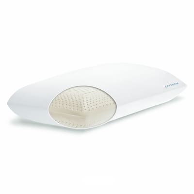 Linenspa Essentials Dual Zone Molded Memory Foam Pillow with Washable Cover
