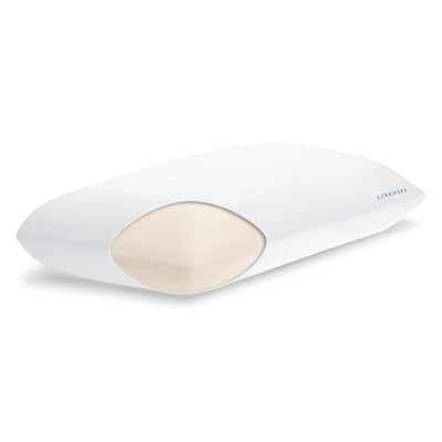 Linenspa Essentials Soft Memory Foam Molded Pillow with Washable Cover