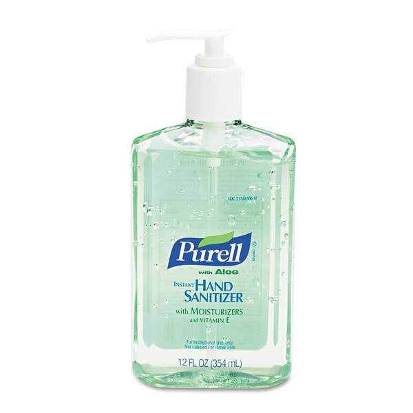 PURELL 12 oz Instant Hand Sanitizer w/Aloe (Pack of 3) - Free Shipping ...