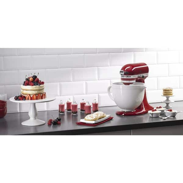 KitchenAid 5 Quart White Chocolate Ceramic Bowl