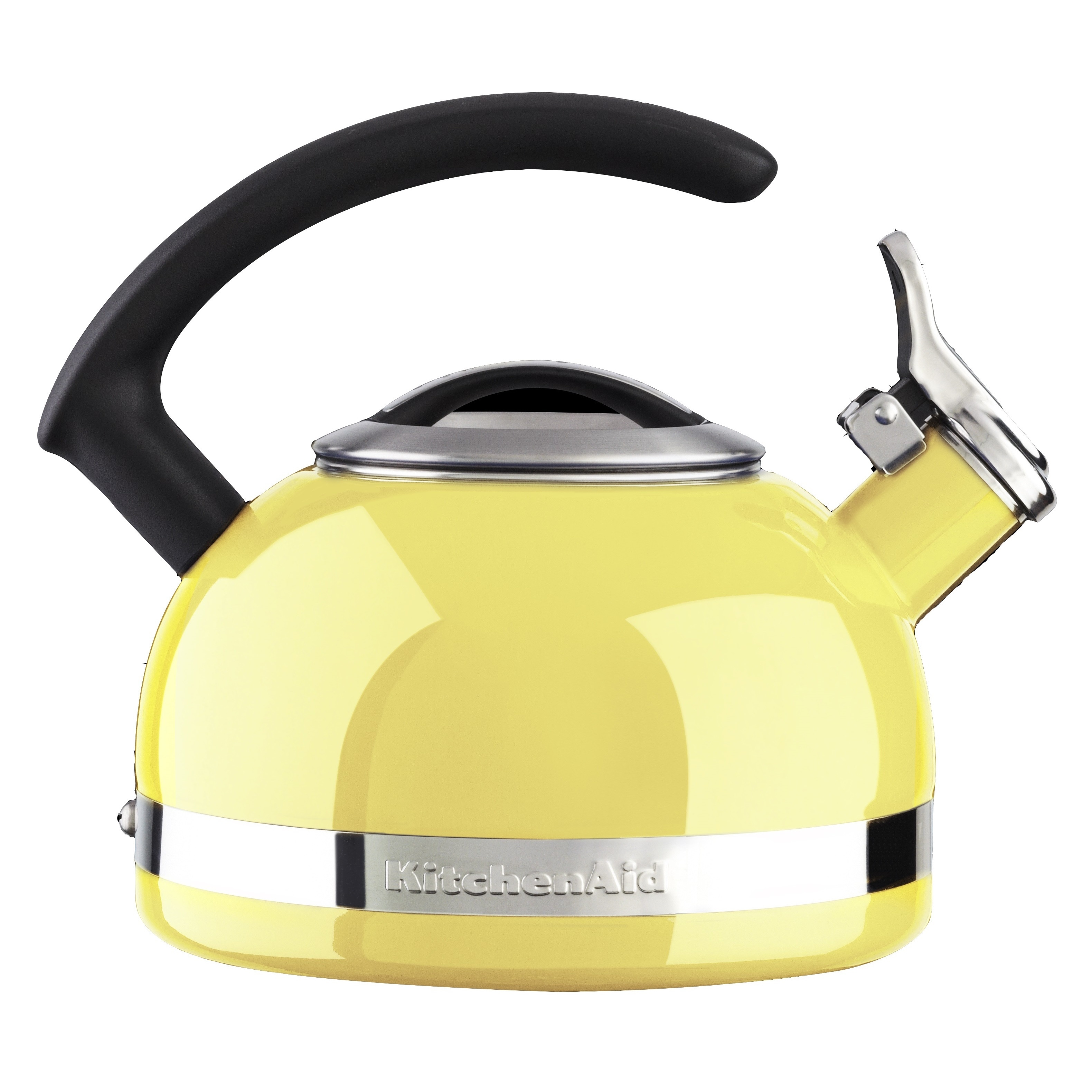 kitchenaid yellow kettle