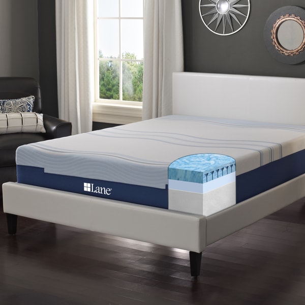 LANE 10 inch Twin size Gellux Foam Mattress   17364790  