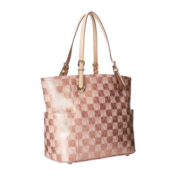michael kors rose gold tote