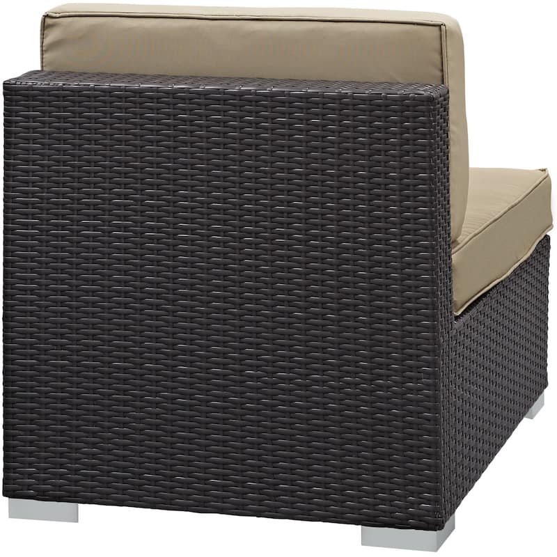 Modway 'Gather' Armless Chair Outdoor Patio (Set of Two)