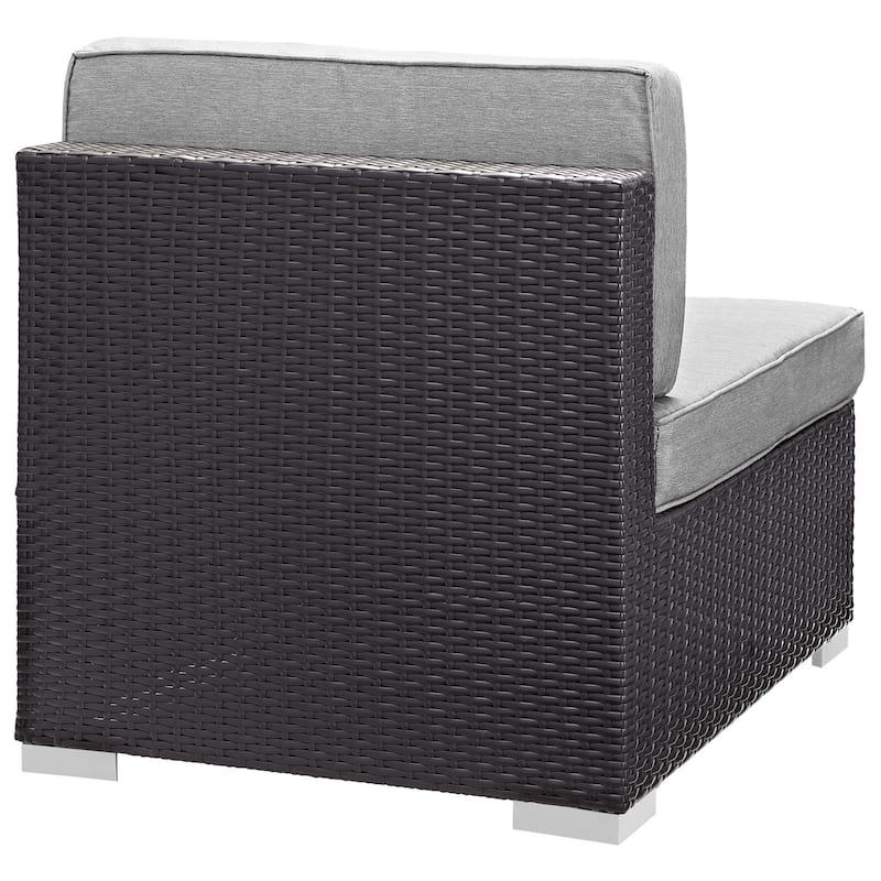 Modway 'Gather' Armless Chair Outdoor Patio (Set of Two)